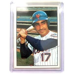 1975 SSPC New York Mets #16 Felix Millan Autographed Baseball Card